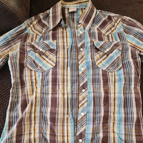 True Religion button-down shirt! - Picture 1 of 5